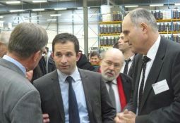 Benoit HAMON, ministre délégué à l’économie sociale et solidaire (ESS) visite BRETAGNE ATELIERS